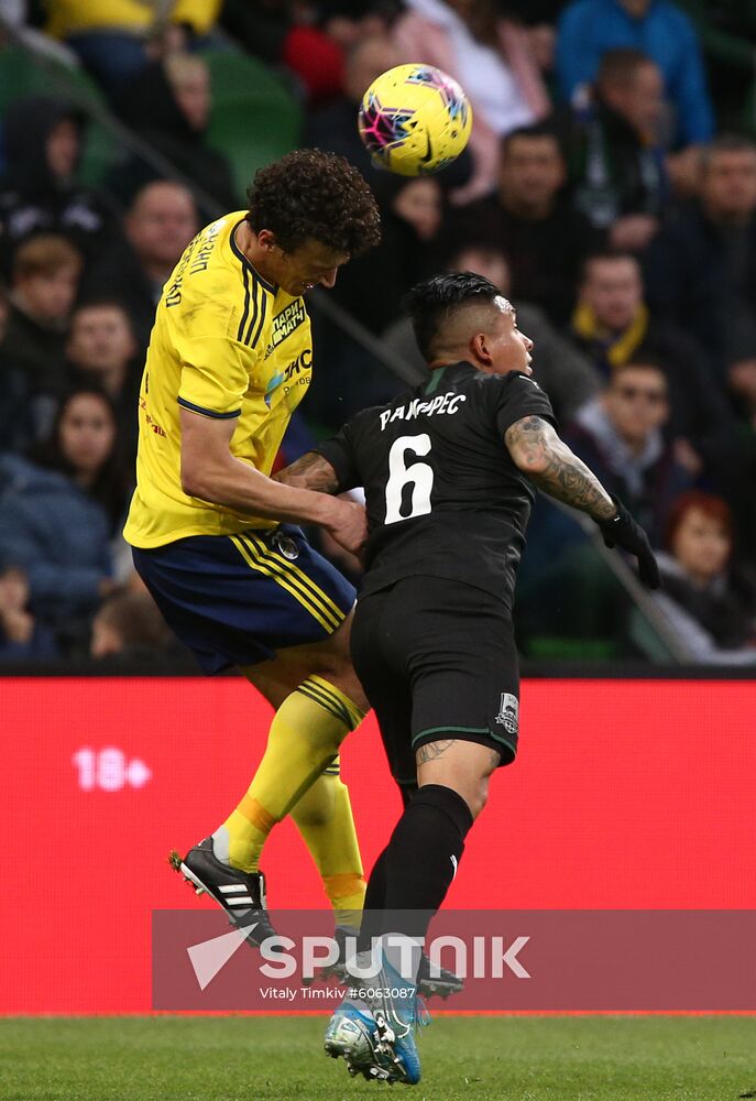 Russia Soccer Premier-League Krasnodar - Rostov