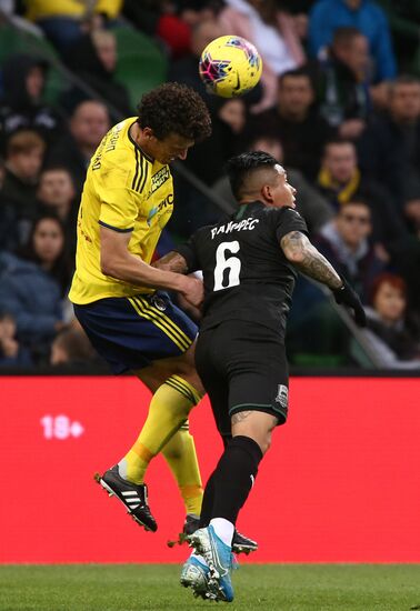 Russia Soccer Premier-League Krasnodar - Rostov