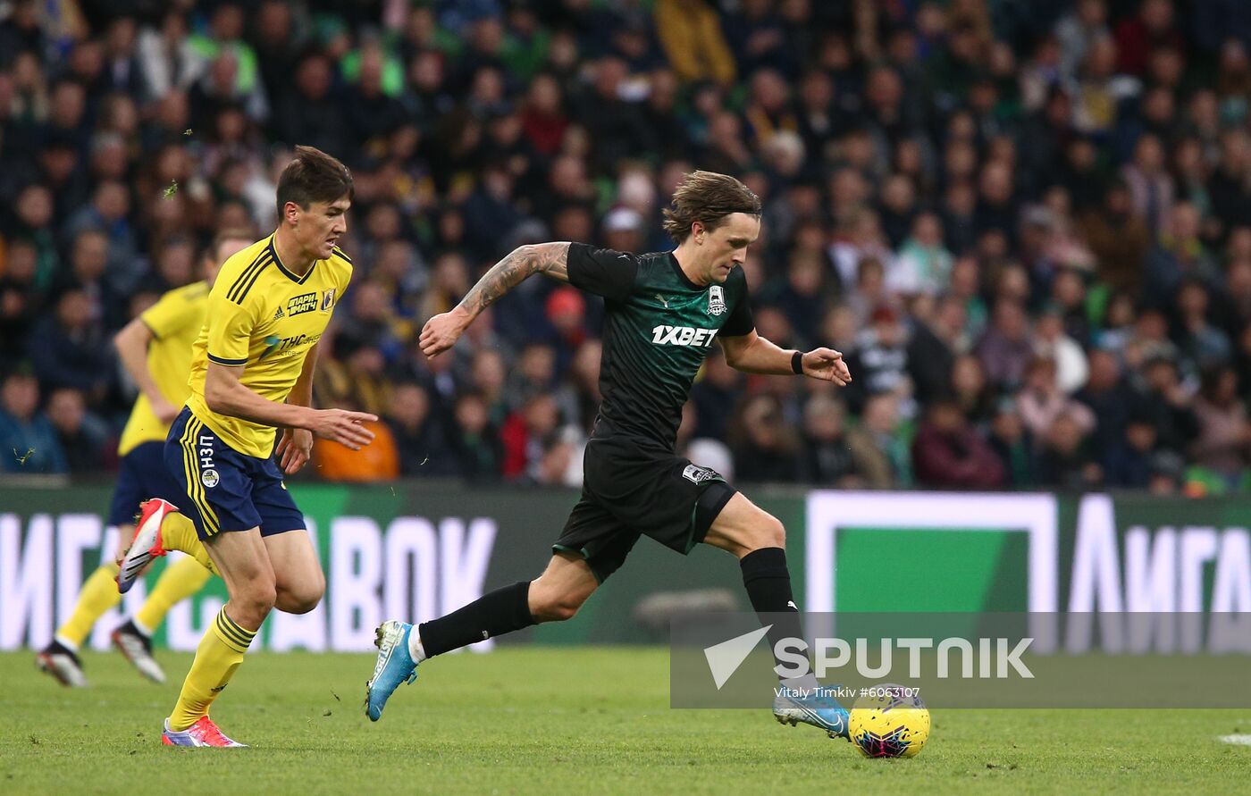 Russia Soccer Premier-League Krasnodar - Rostov