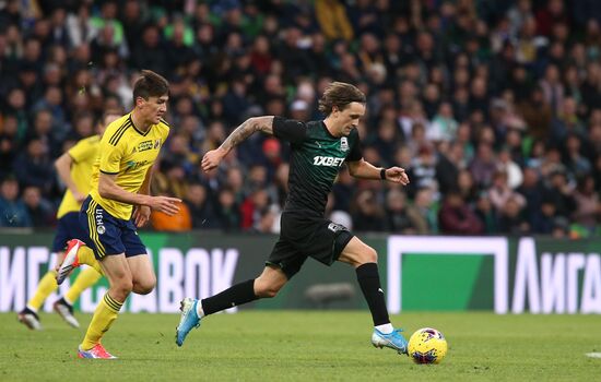 Russia Soccer Premier-League Krasnodar - Rostov