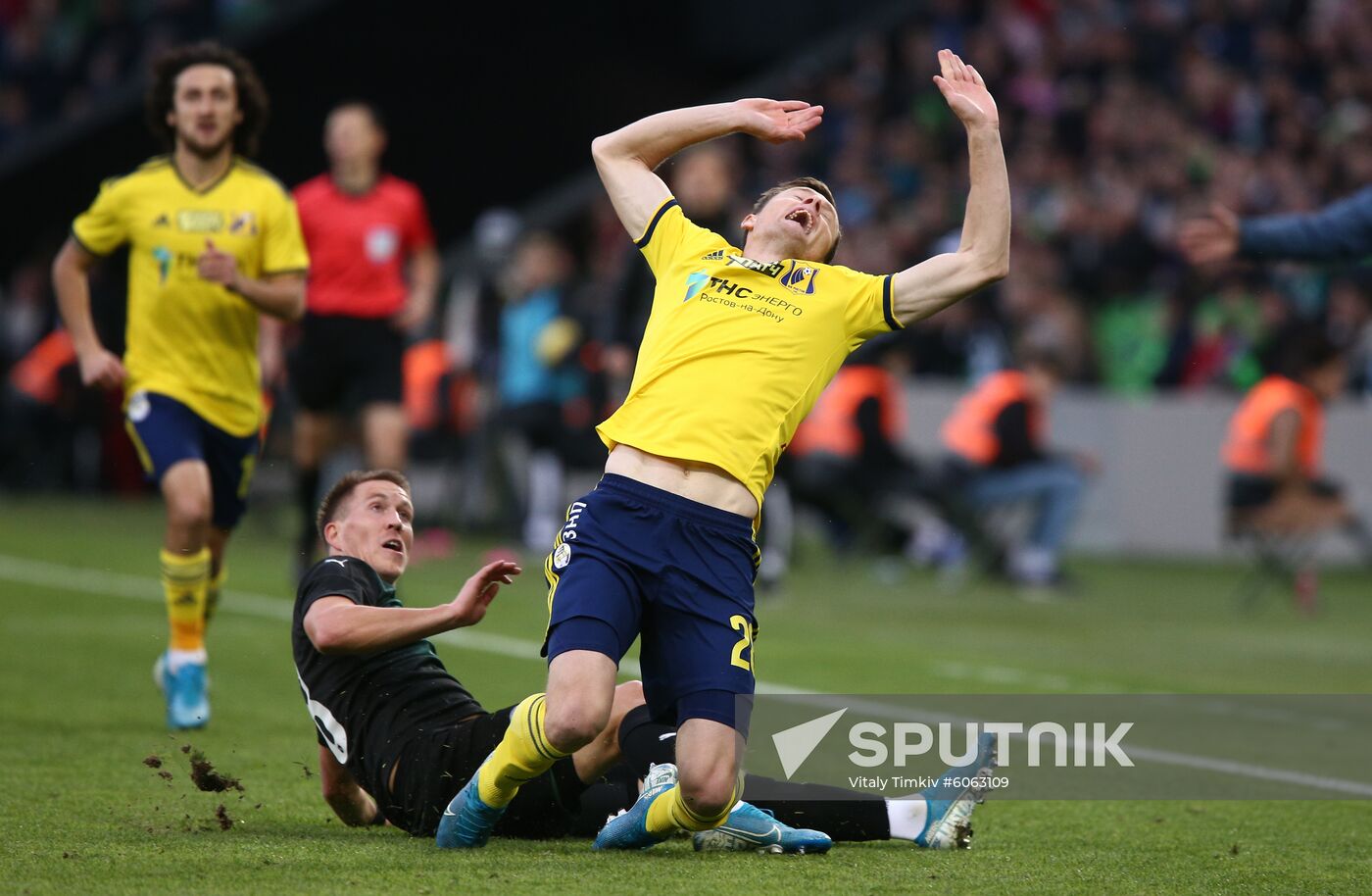 Russia Soccer Premier-League Krasnodar - Rostov