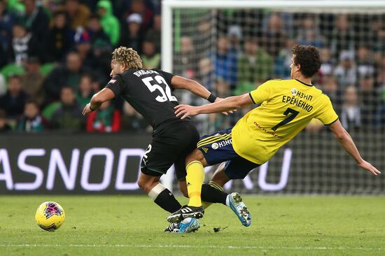Russia Soccer Premier-League Krasnodar - Rostov