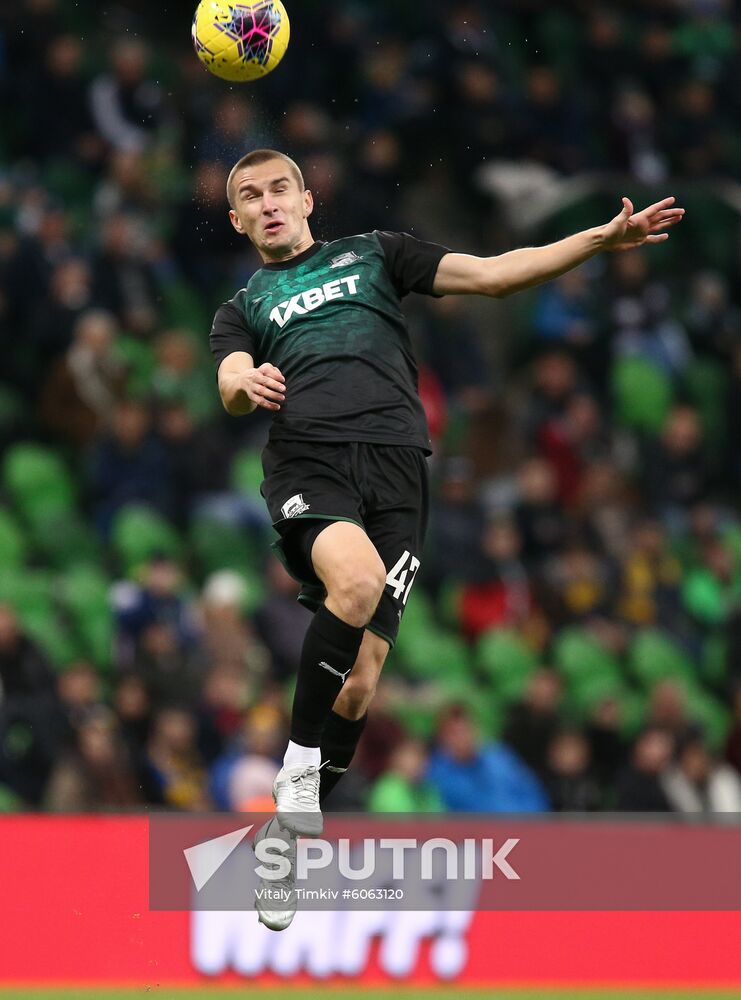 Russia Soccer Premier-League Krasnodar - Rostov