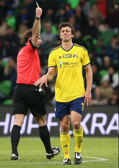 Russia Soccer Premier-League Krasnodar - Rostov