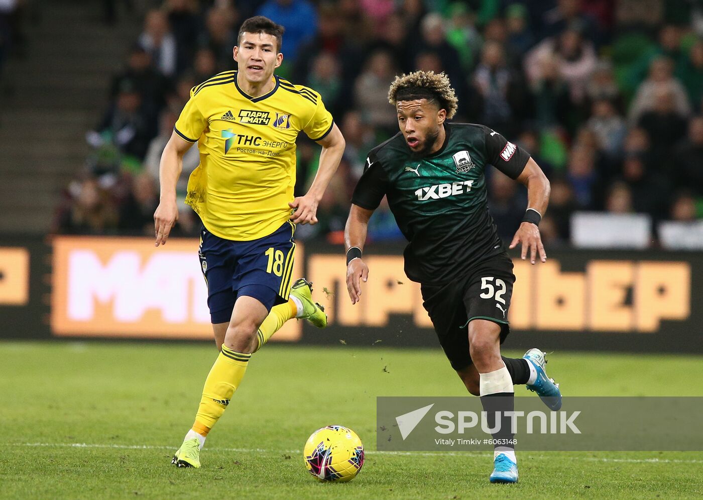 Russia Soccer Premier-League Krasnodar - Rostov