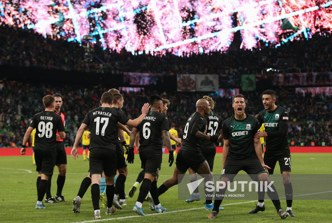 Russia Soccer Premier-League Krasnodar - Rostov