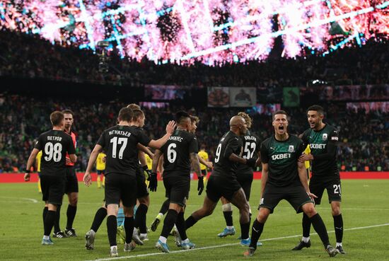 Russia Soccer Premier-League Krasnodar - Rostov