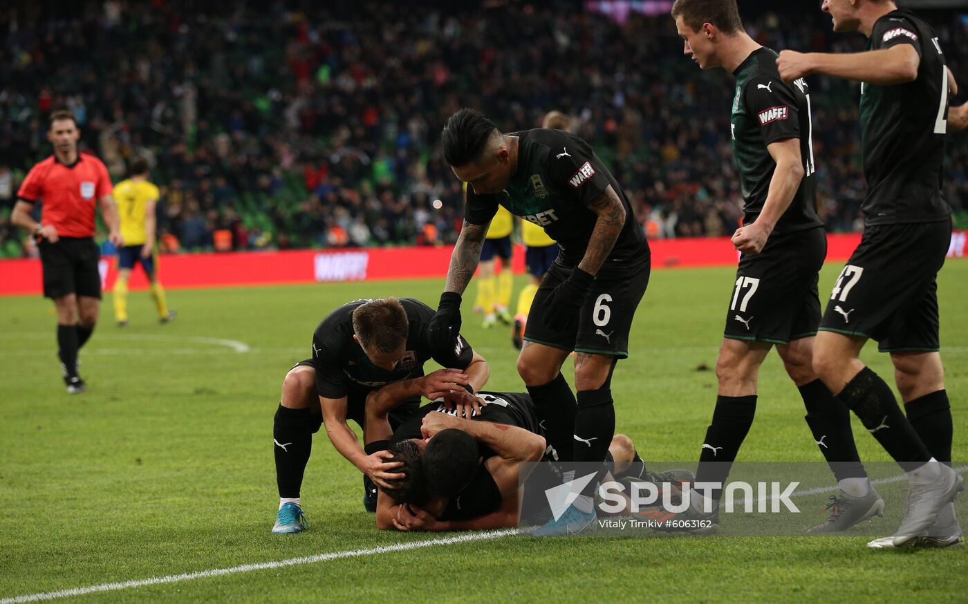 Russia Soccer Premier-League Krasnodar - Rostov