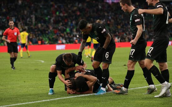 Russia Soccer Premier-League Krasnodar - Rostov