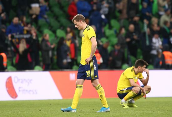 Russia Soccer Premier-League Krasnodar - Rostov