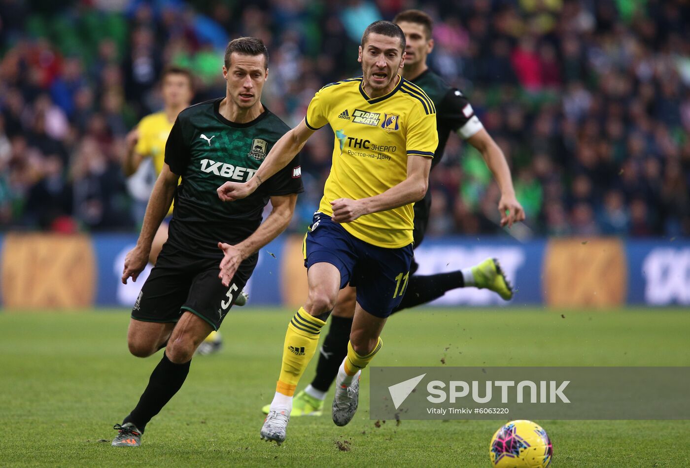 Russia Soccer Premier-League Krasnodar - Rostov