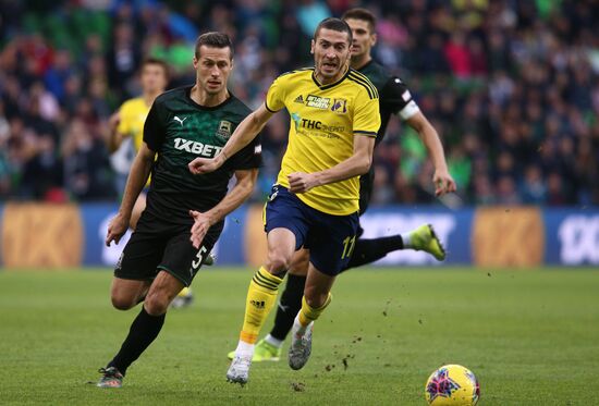 Russia Soccer Premier-League Krasnodar - Rostov