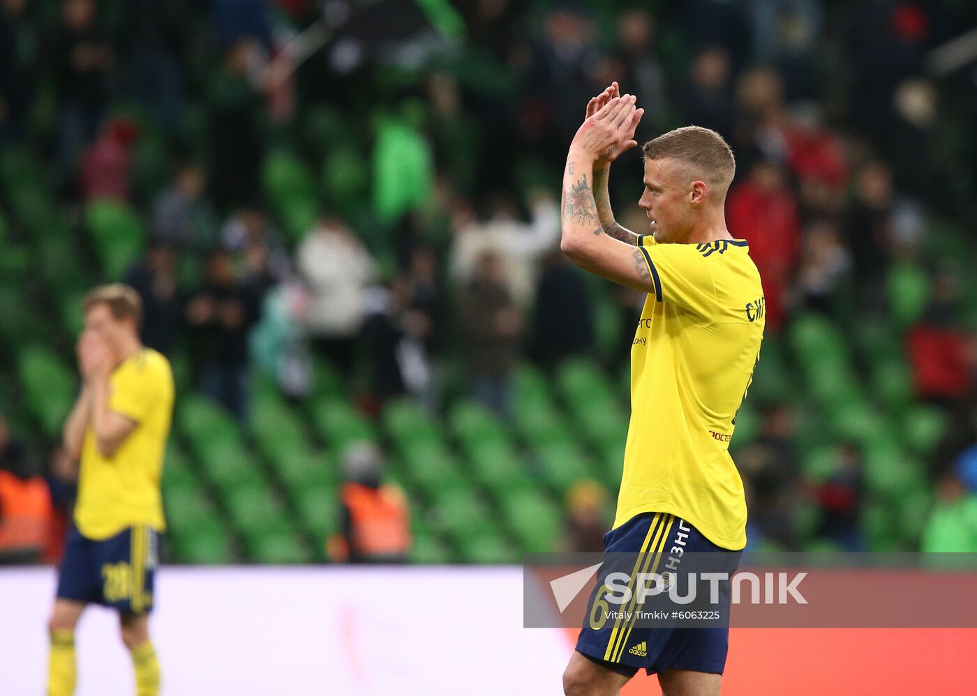 Russia Soccer Premier-League Krasnodar - Rostov