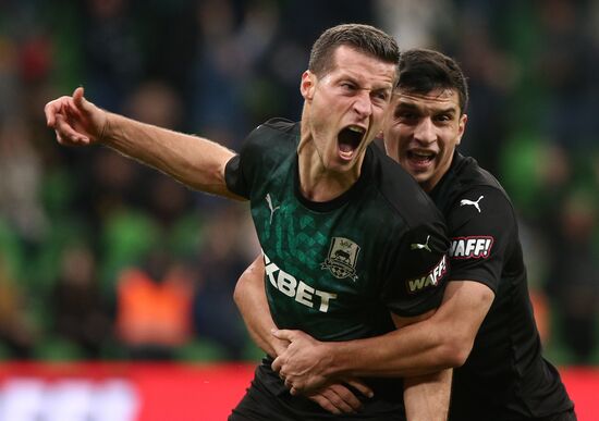 Russia Soccer Premier-League Krasnodar - Rostov
