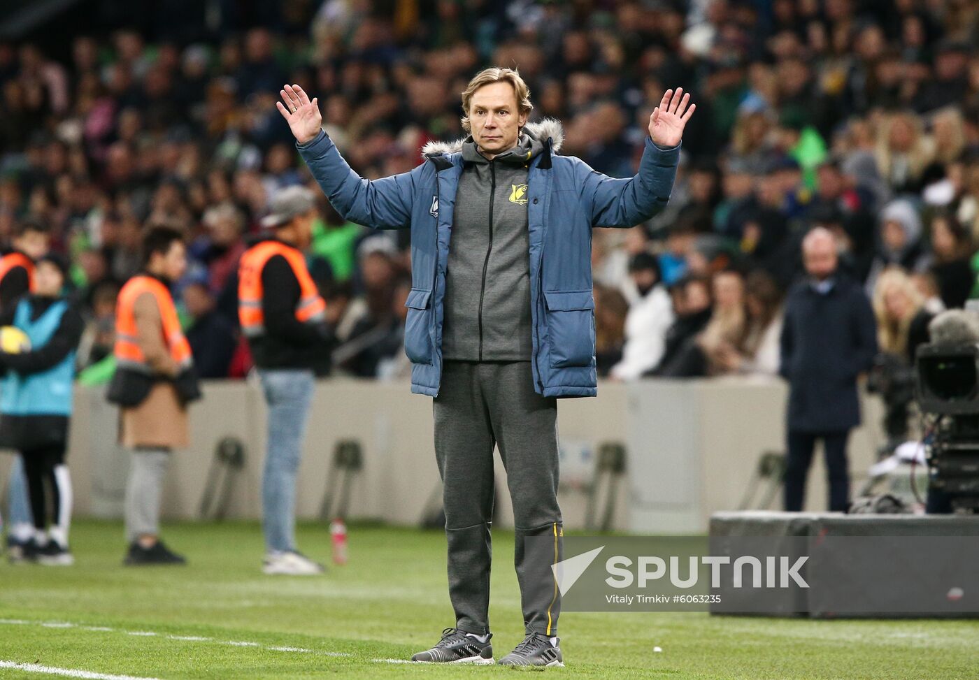 Russia Soccer Premier-League Krasnodar - Rostov