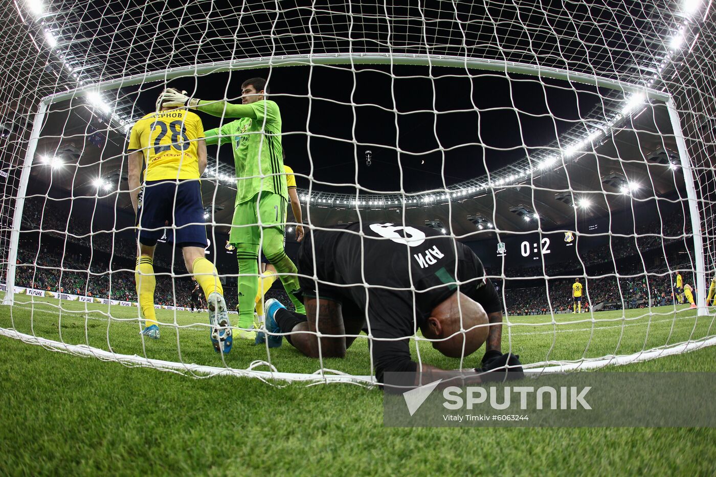 Russia Soccer Premier-League Krasnodar - Rostov