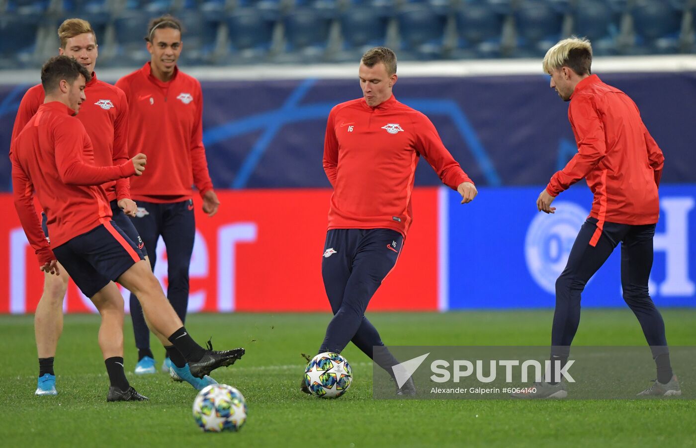 Russia Soccer Champions League Leipzig