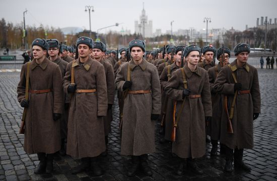 Russia Historical Parade