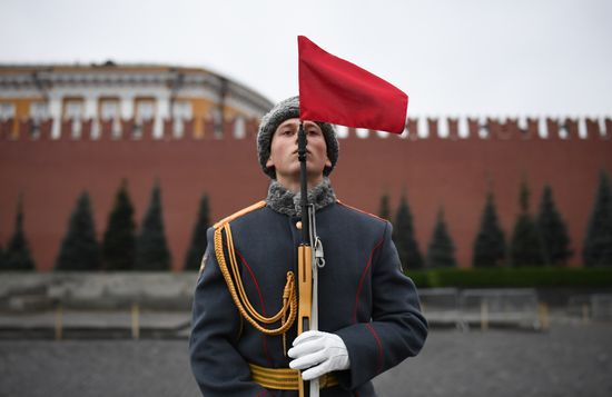 Russia Historical Parade Rehearsal