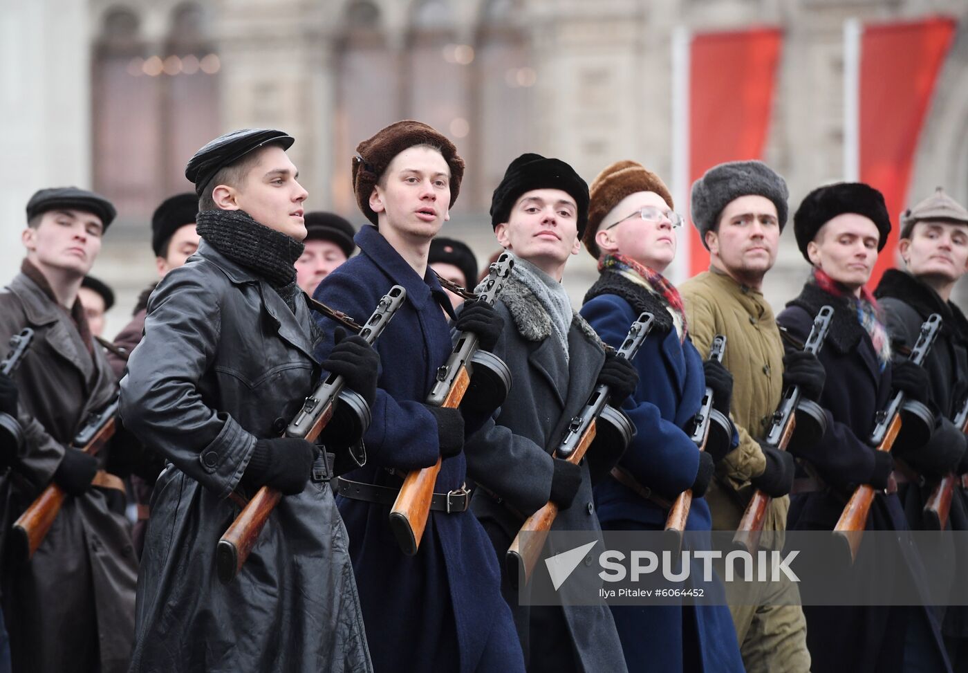 Russia Historical Parade Rehearsal