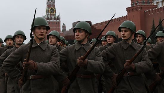 Russia Historical Parade