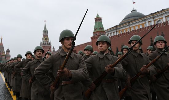 Russia Historical Parade