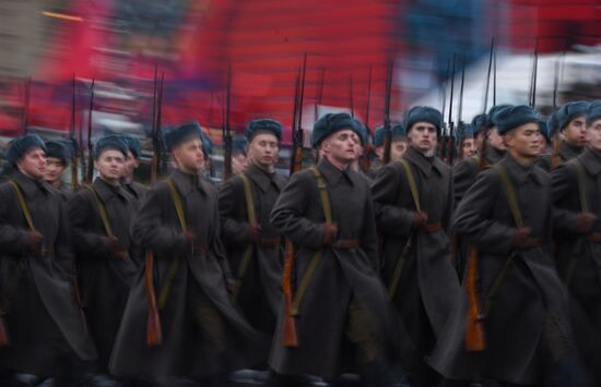 Russia Historical Parade