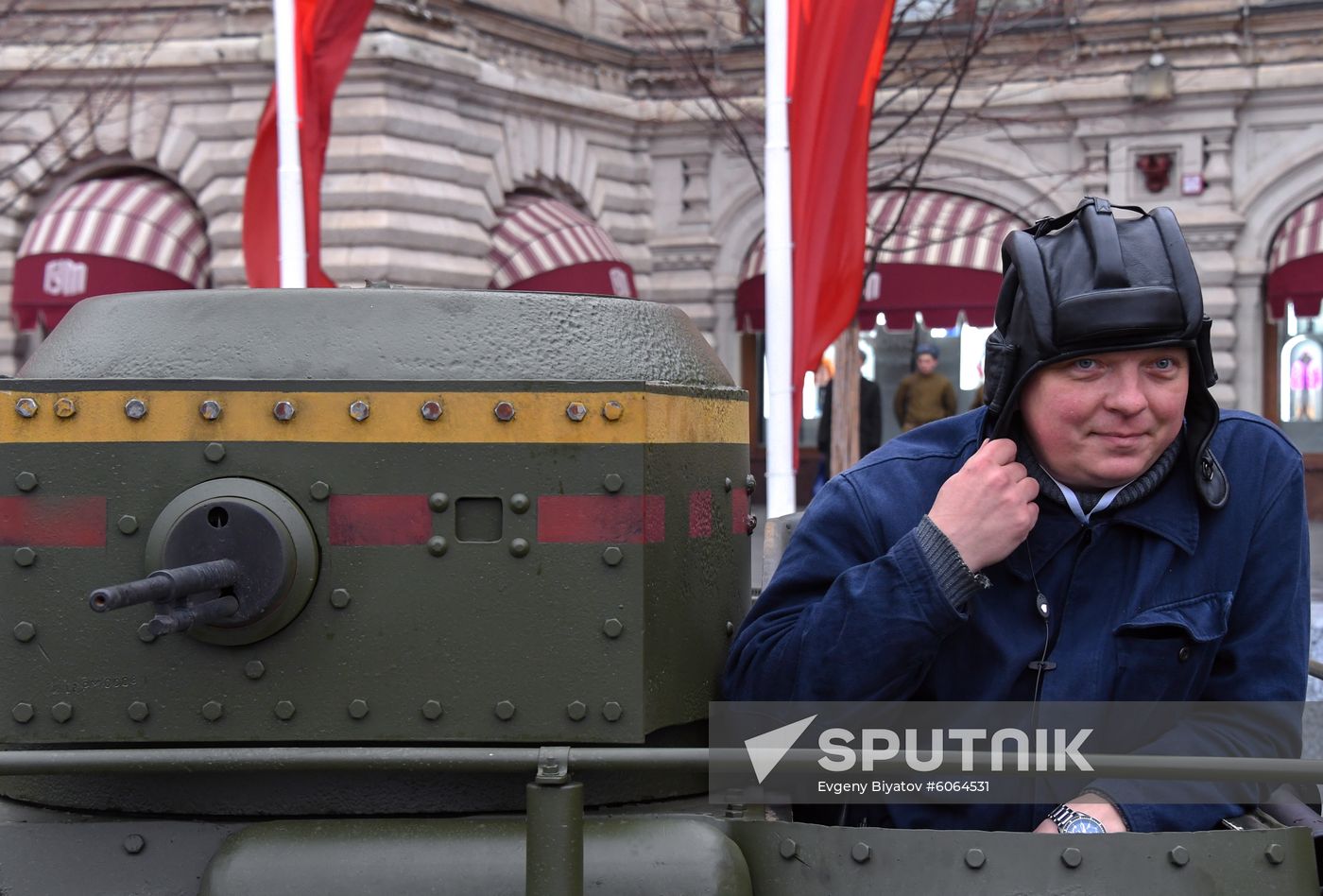 Russia Historical Parade
