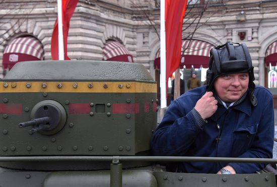 Russia Historical Parade