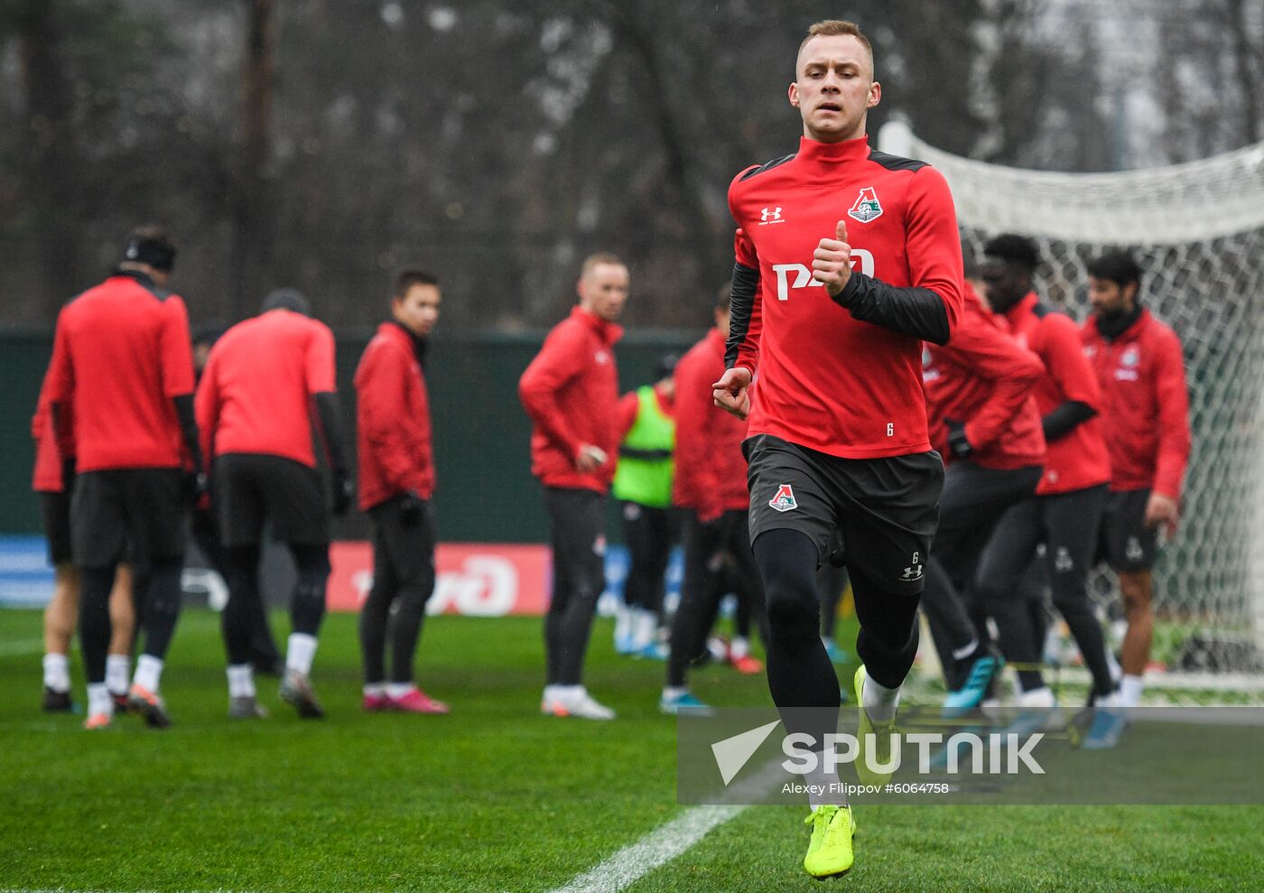 Russia Soccer Champions League Lokomotiv