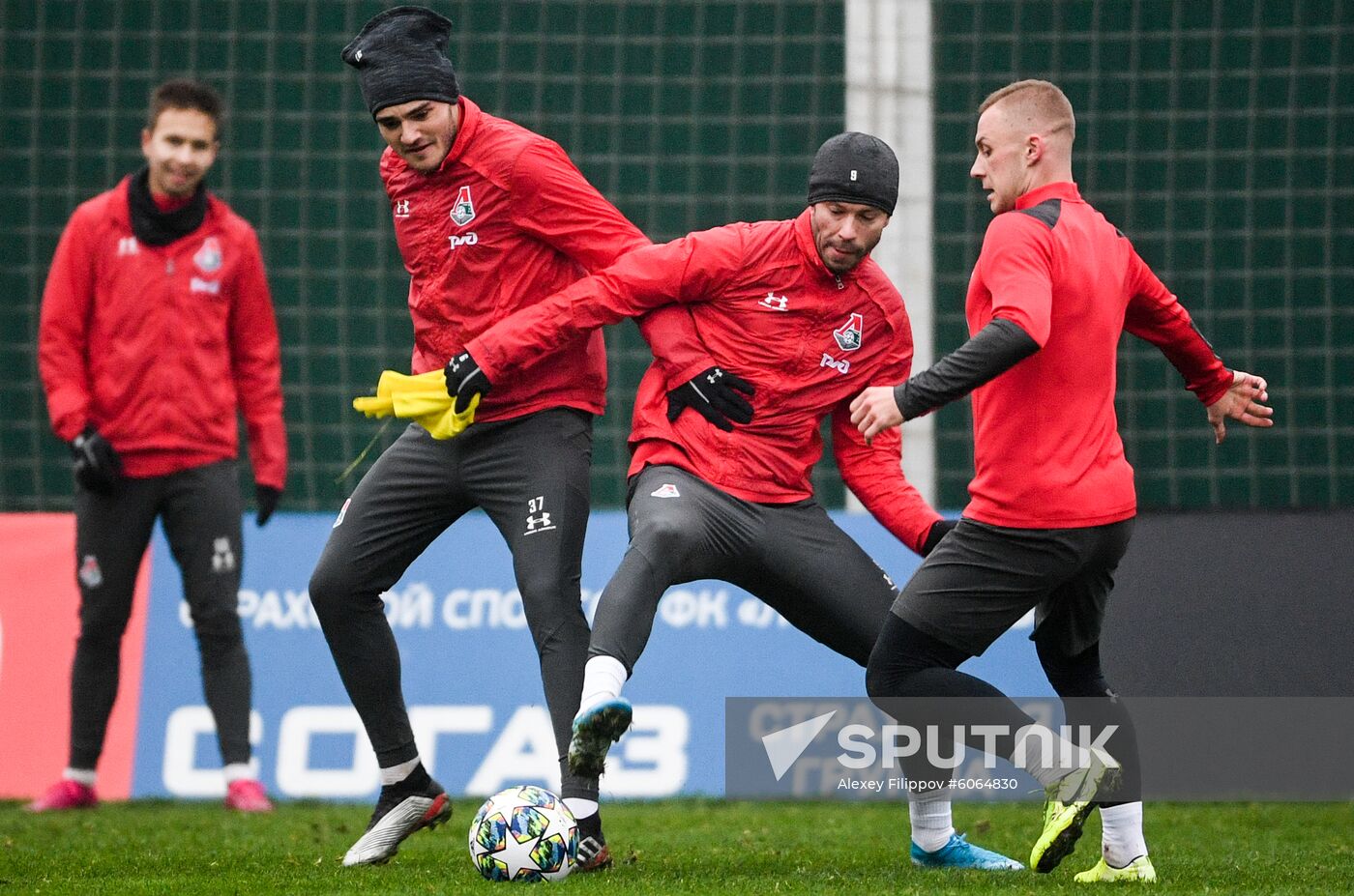 Russia Soccer Champions League Lokomotiv