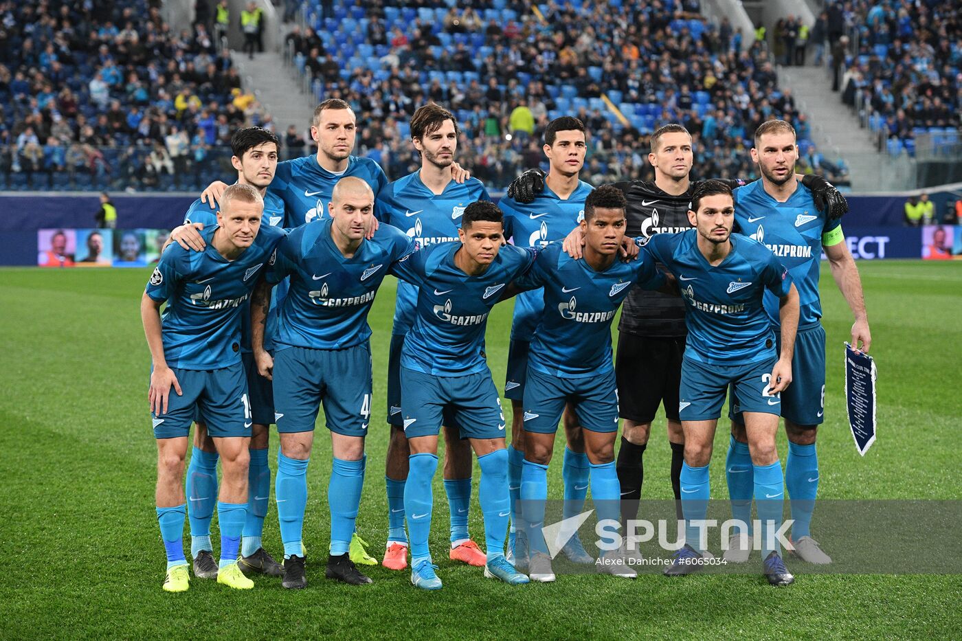 Russia Soccer Champions League Zenit - Leipzig