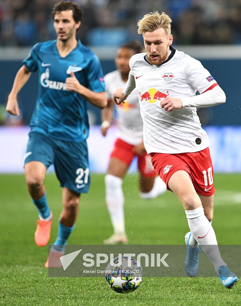 Russia Soccer Champions League Zenit - Leipzig