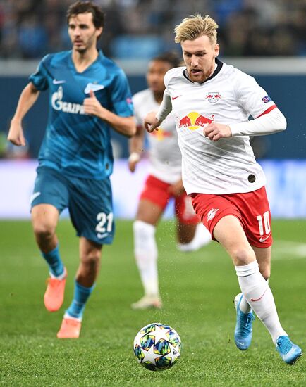 Russia Soccer Champions League Zenit - Leipzig