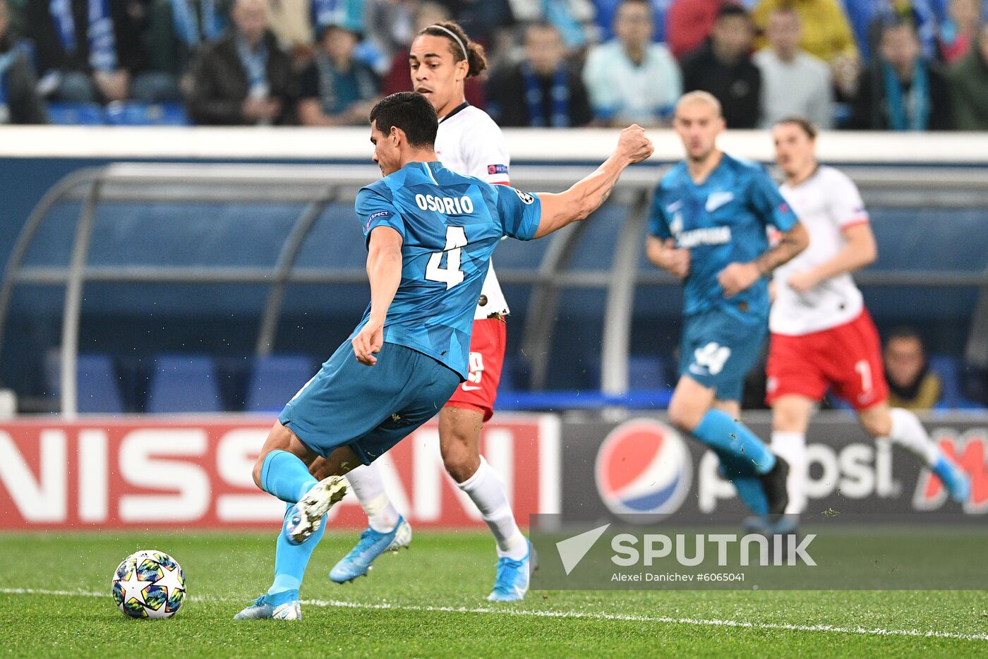 Russia Soccer Champions League Zenit - Leipzig