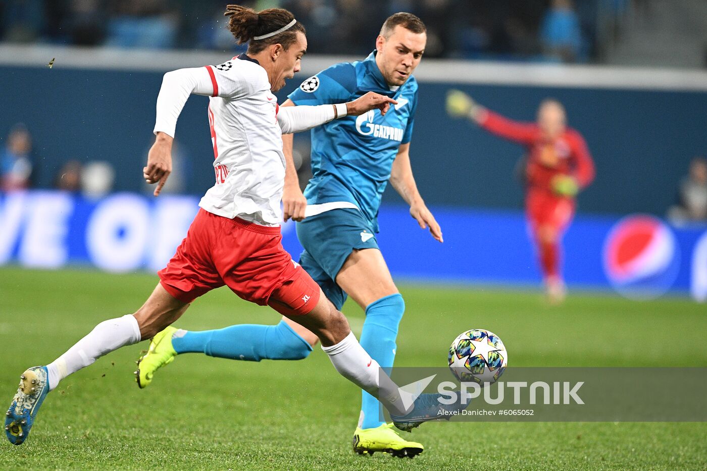 Russia Soccer Champions League Zenit - Leipzig