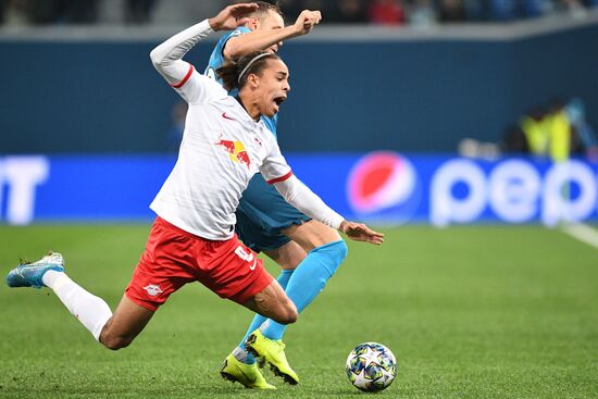 Russia Soccer Champions League Zenit - Leipzig