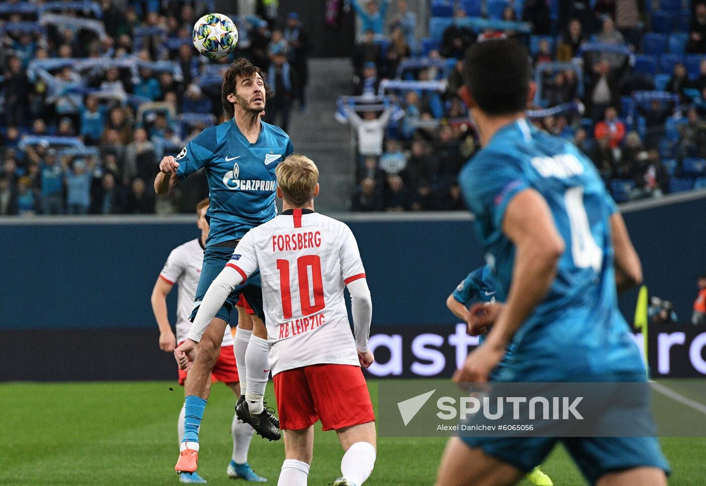 Russia Soccer Champions League Zenit - Leipzig