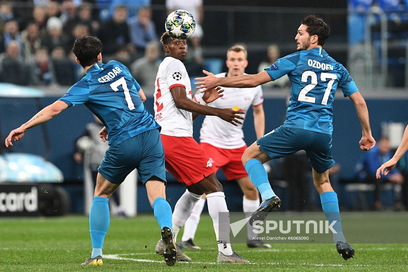 Russia Soccer Champions League Zenit - Leipzig