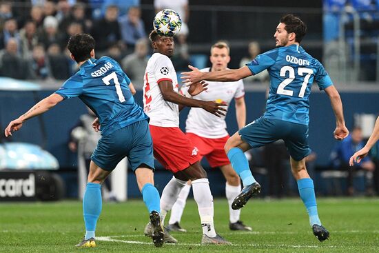 Russia Soccer Champions League Zenit - Leipzig