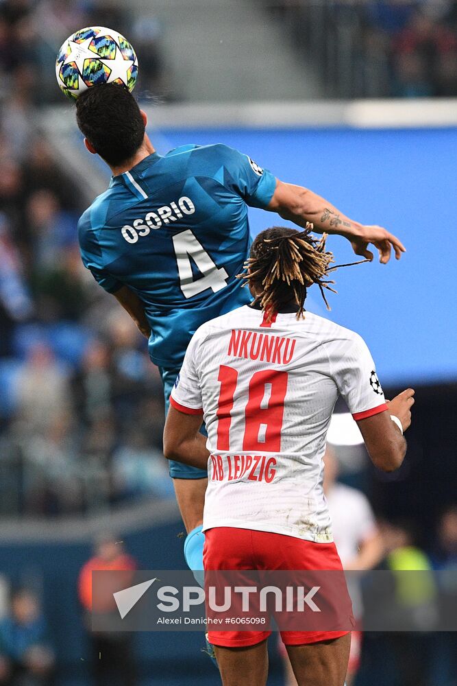 Russia Soccer Champions League Zenit - Leipzig