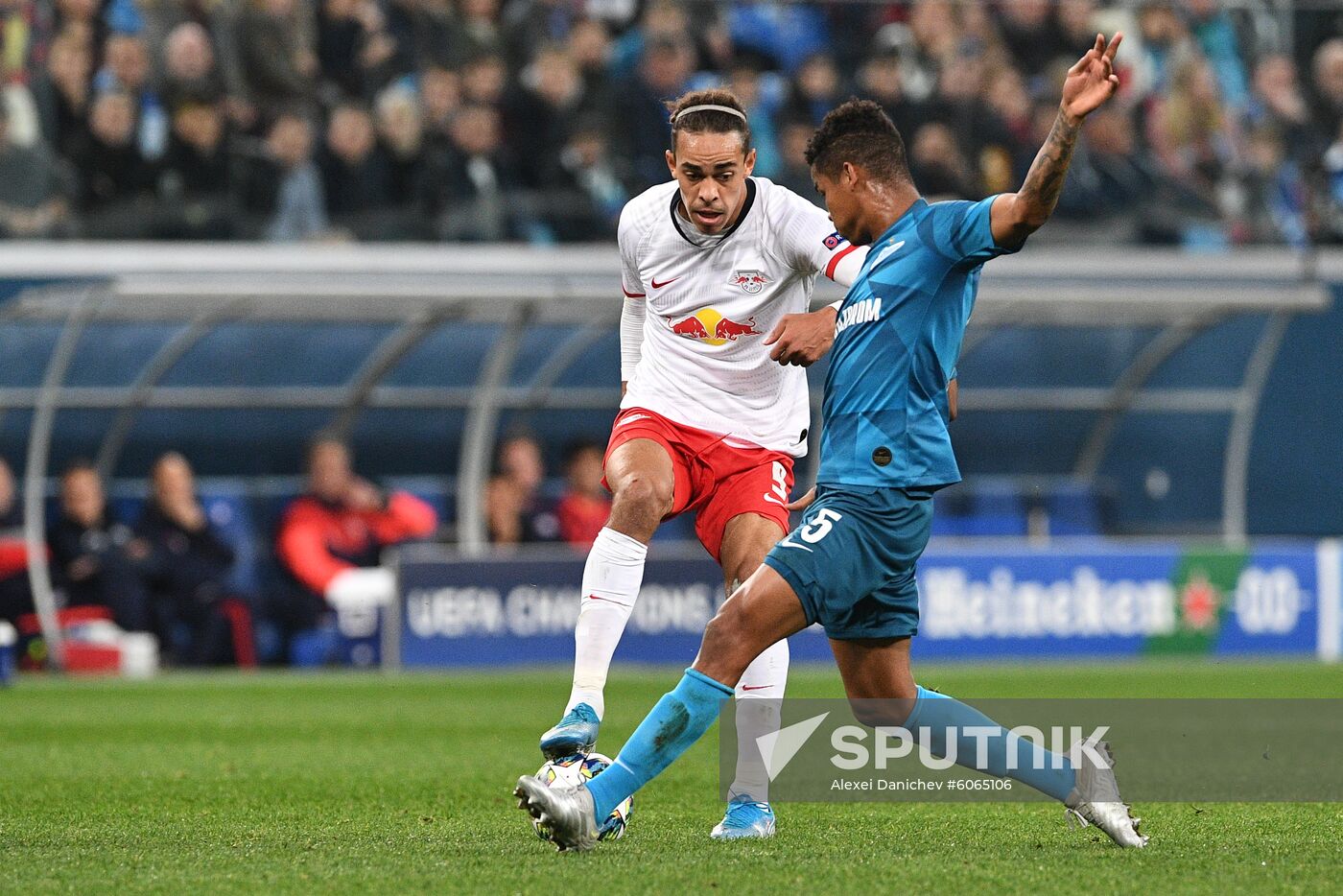 Russia Soccer Champions League Zenit - Leipzig