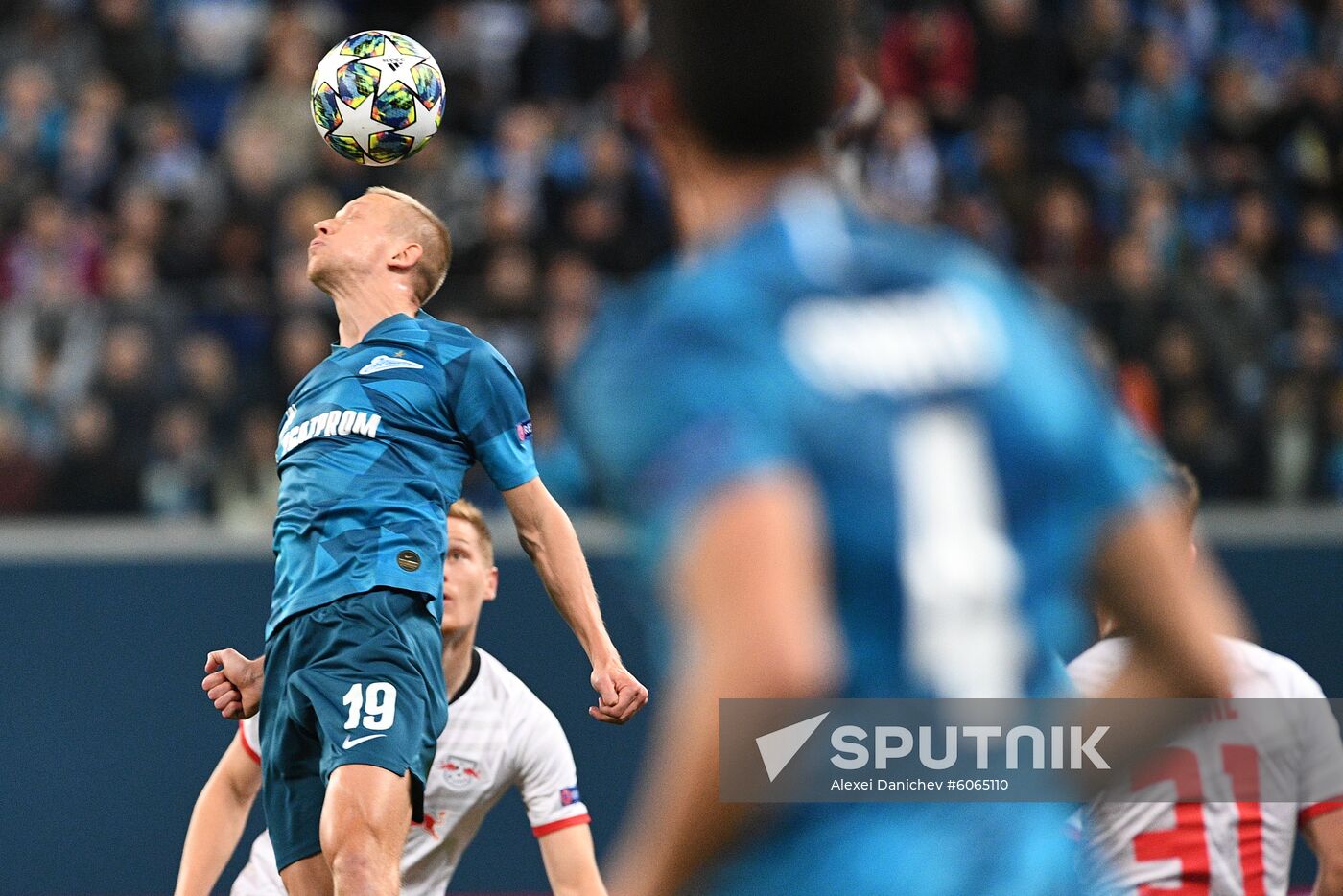 Russia Soccer Champions League Zenit - Leipzig