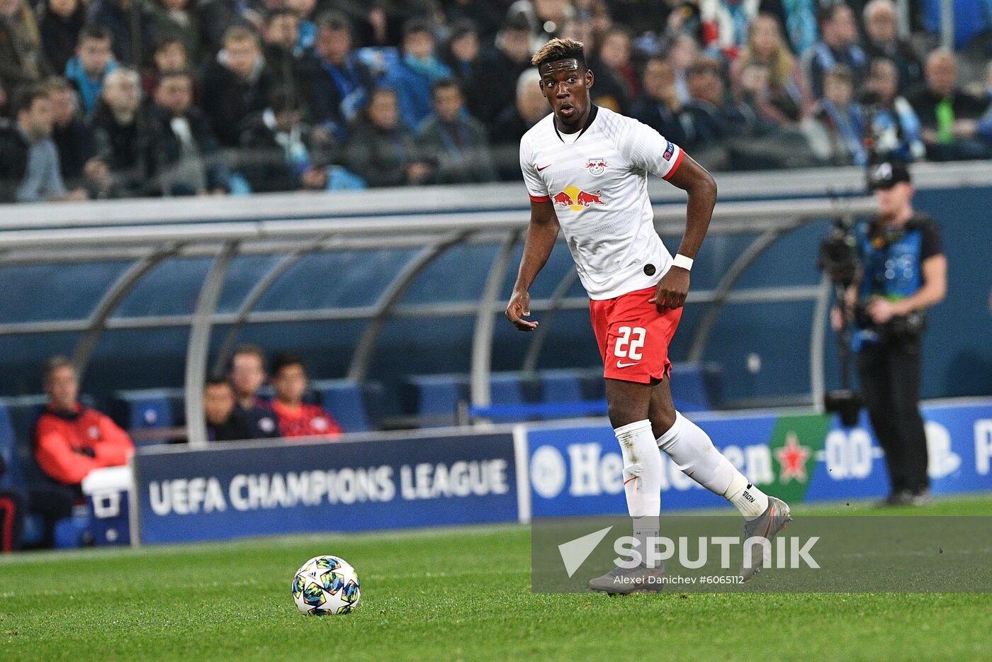 Russia Soccer Champions League Zenit - Leipzig