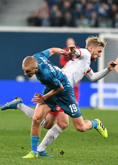 Russia Soccer Champions League Zenit - Leipzig
