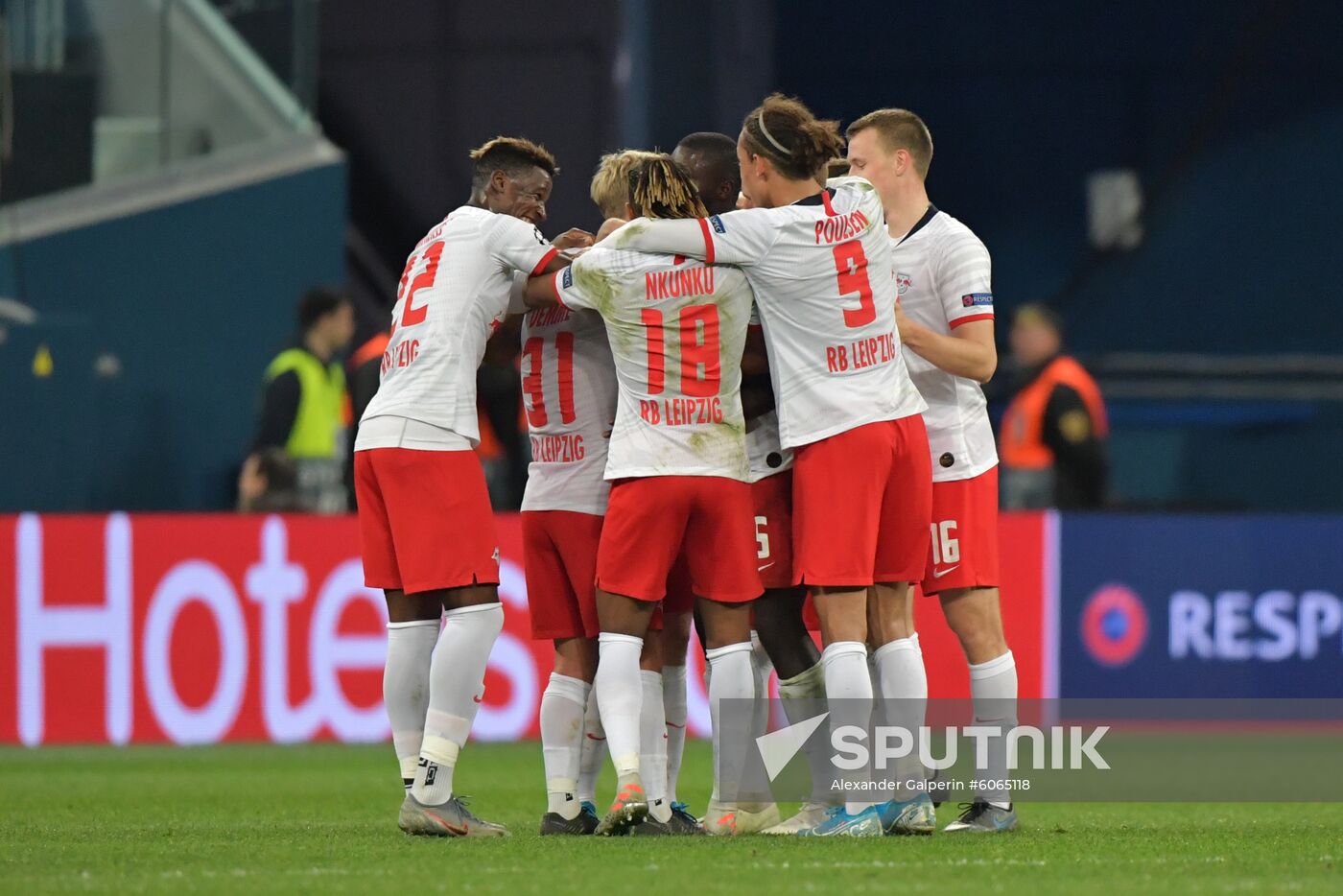 Russia Soccer Champions League Zenit - Leipzig