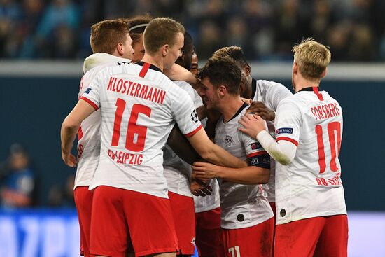 Russia Soccer Champions League Zenit - Leipzig