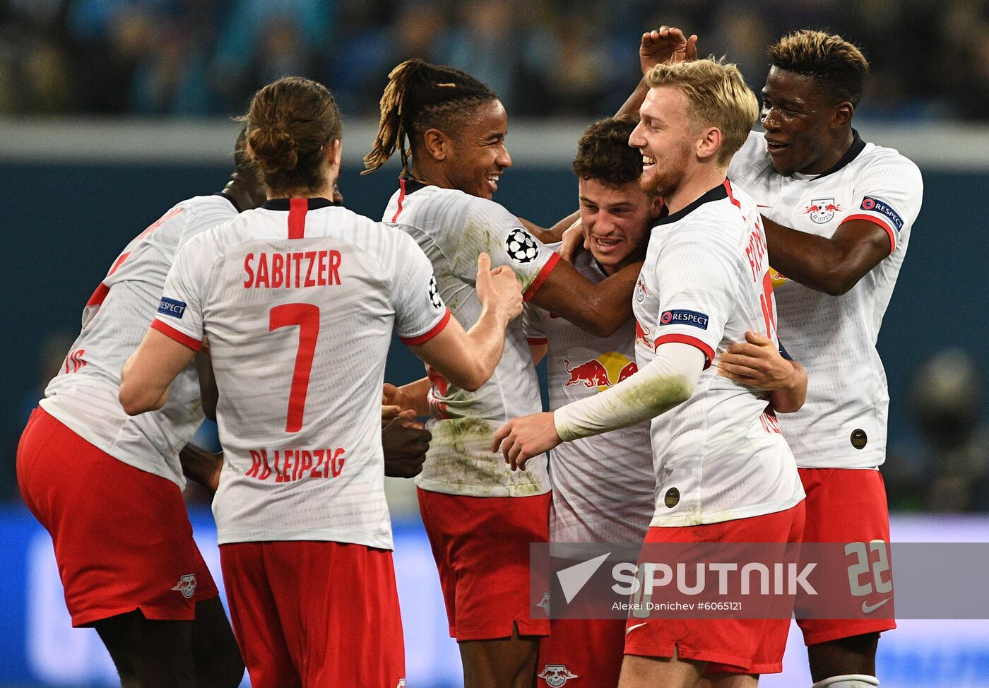 Russia Soccer Champions League Zenit - Leipzig