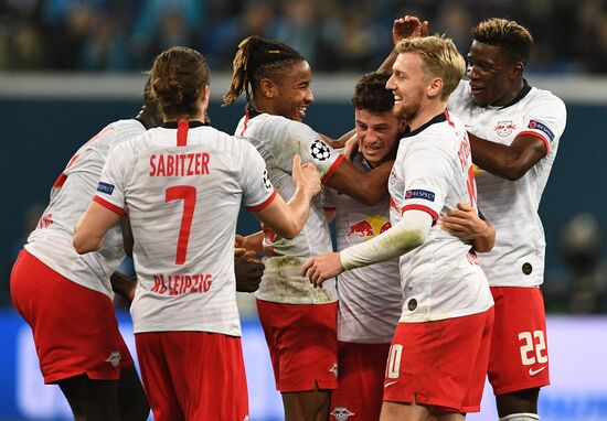 Russia Soccer Champions League Zenit - Leipzig