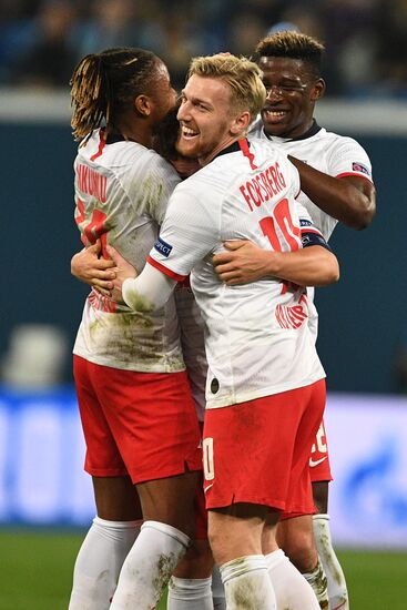 Russia Soccer Champions League Zenit - Leipzig